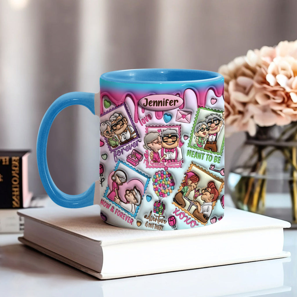My Greatest Adventure - Personalized Mouse Accent Mug