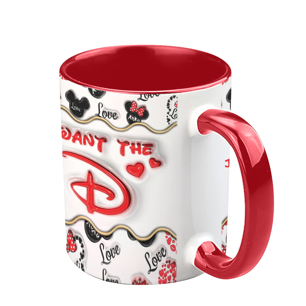 Give Me The D - Personalized Mouse Accent Mug