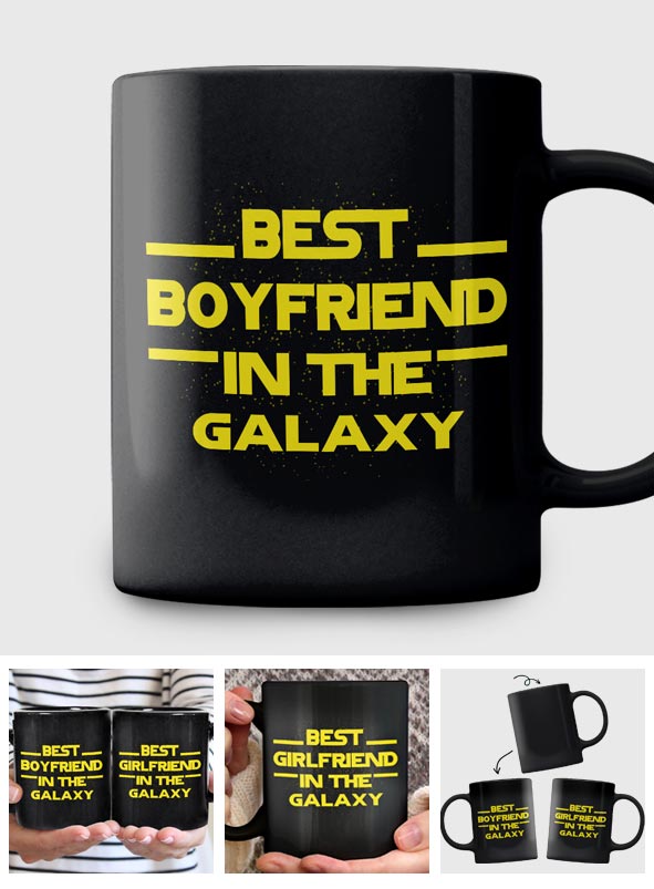 Best Boyfriend/Girlfriend In The Galaxy - Personalized The Force Mug