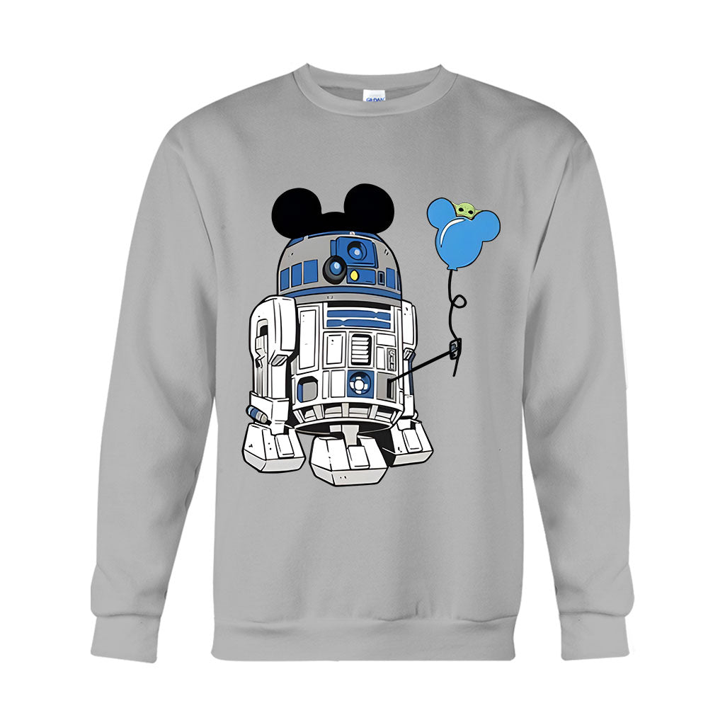 Droid Couple - Personalized The Force T-shirt And Hoodie