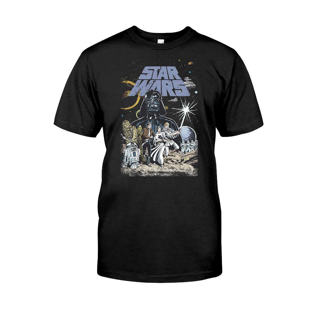 Vintage Characters - The Force T-shirt And Hoodie