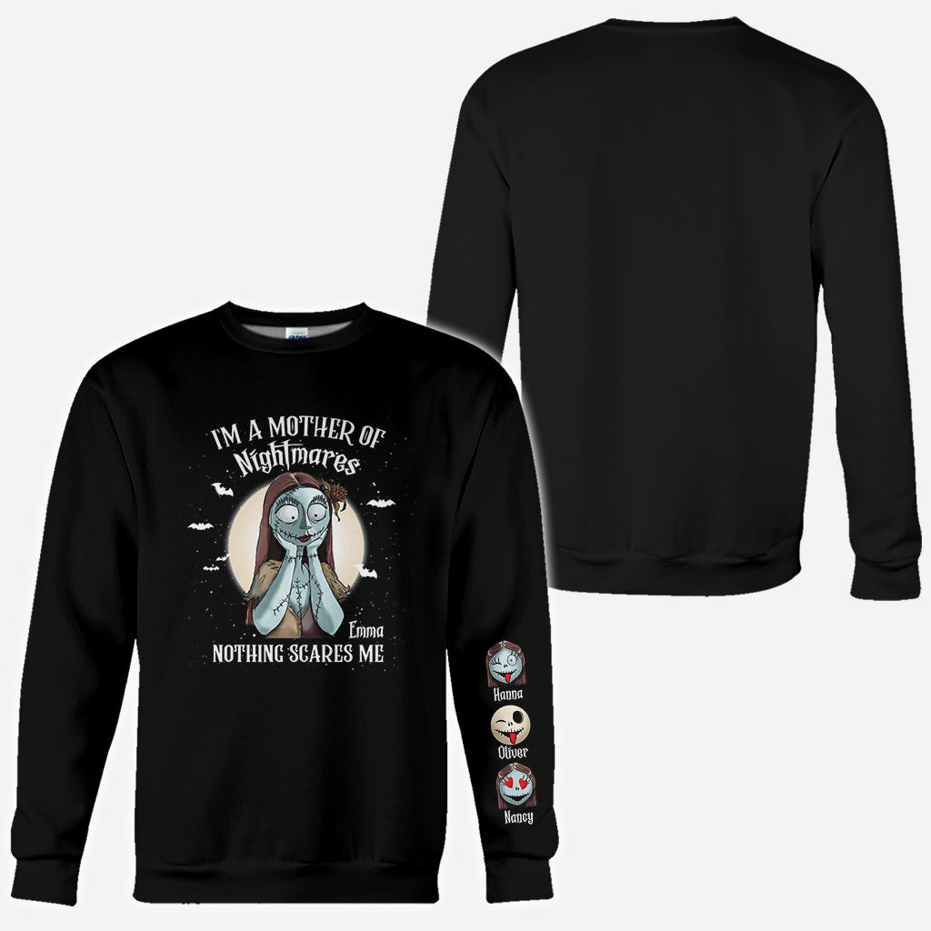 I'm A Mother/ Father Of Nightmares Nothing Scares Me - Personalized Nightmare All Over Shirt