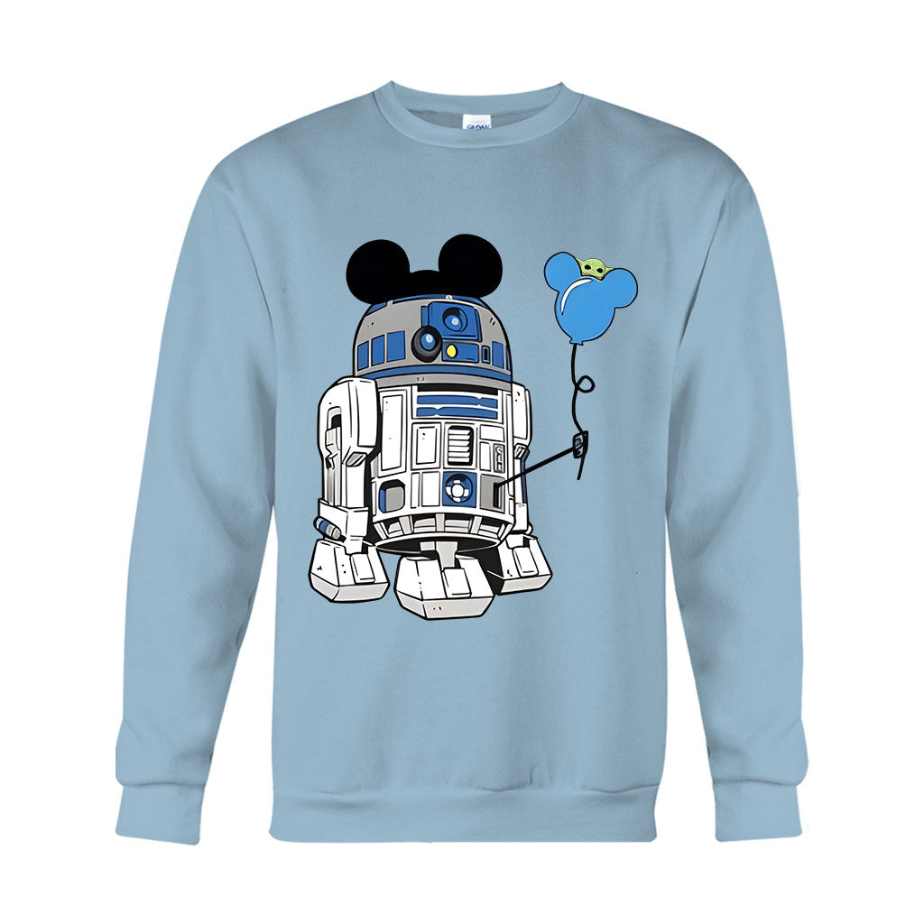 Droid Couple - Personalized The Force T-shirt And Hoodie