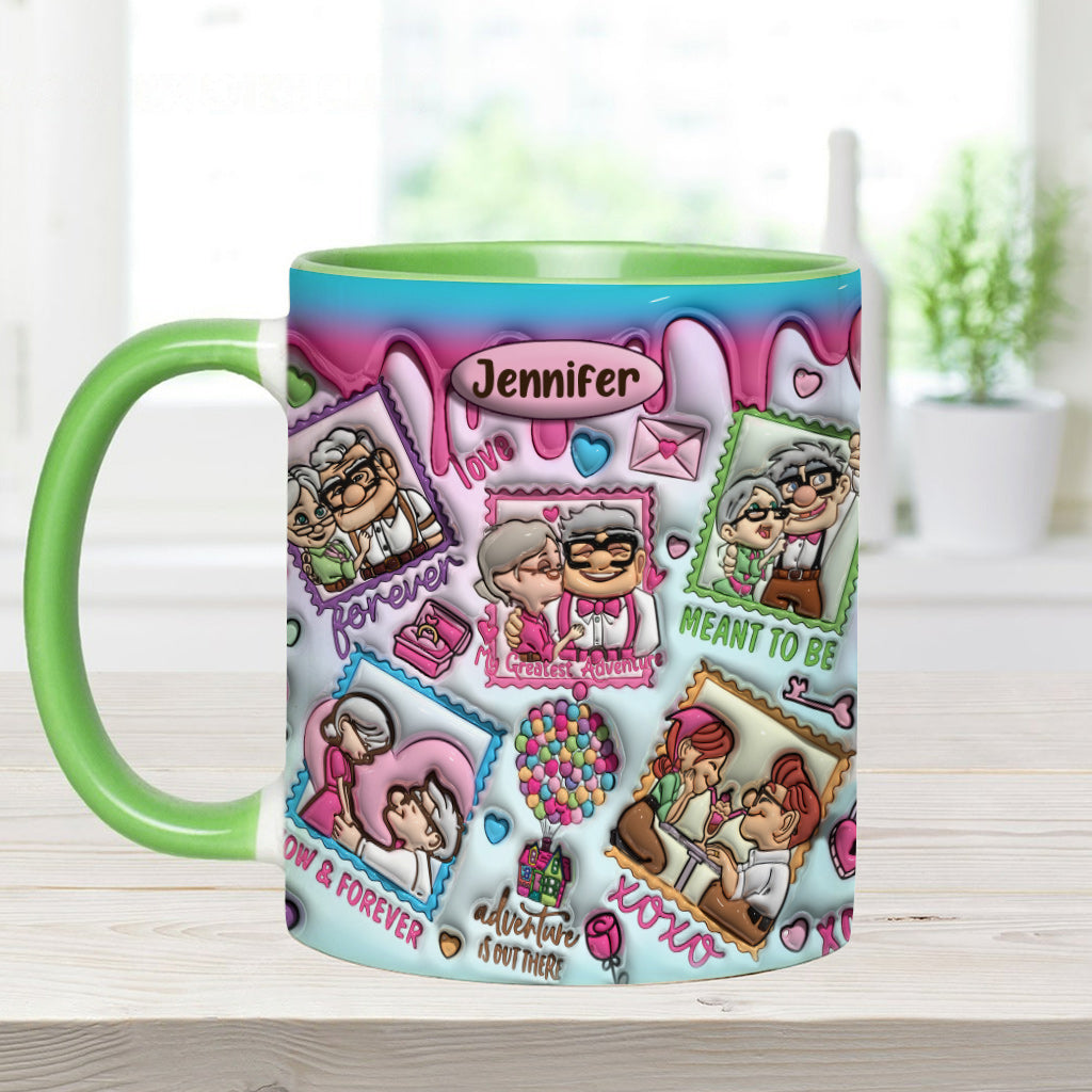 My Greatest Adventure - Personalized Mouse Accent Mug