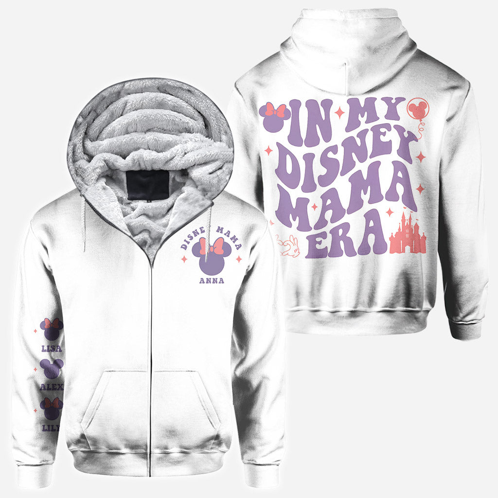 In My Mouse Ears Mom Era - Personalized Mouse All Over Shirt