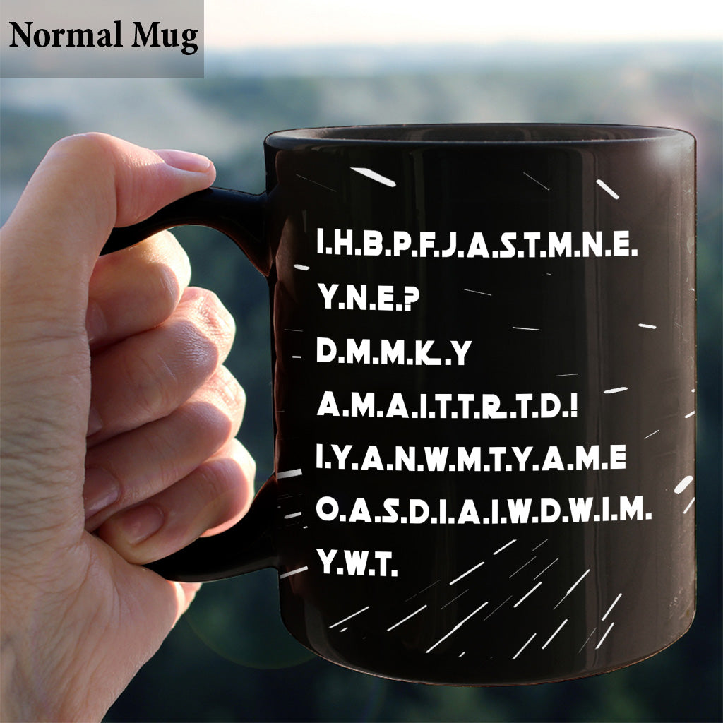 I Have Brought Peace Freedom Justice And Security - Personalized The Force Mug