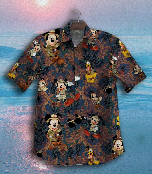 Explorer Mouse Hawaiian Shirt 0523