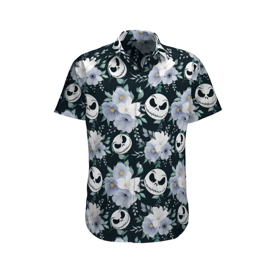 Floral Pattern Nightmare Hawaiian Shirt 0224