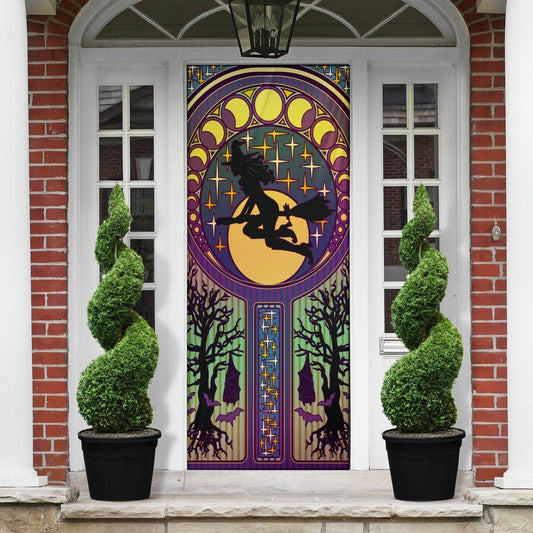 Witch Moon Phases - Witch Door sticker 0822