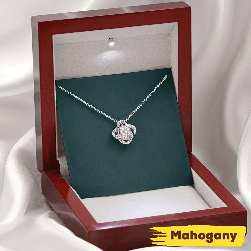 Nana Grandma Gift - Grandma Love Knot Necklace 0921