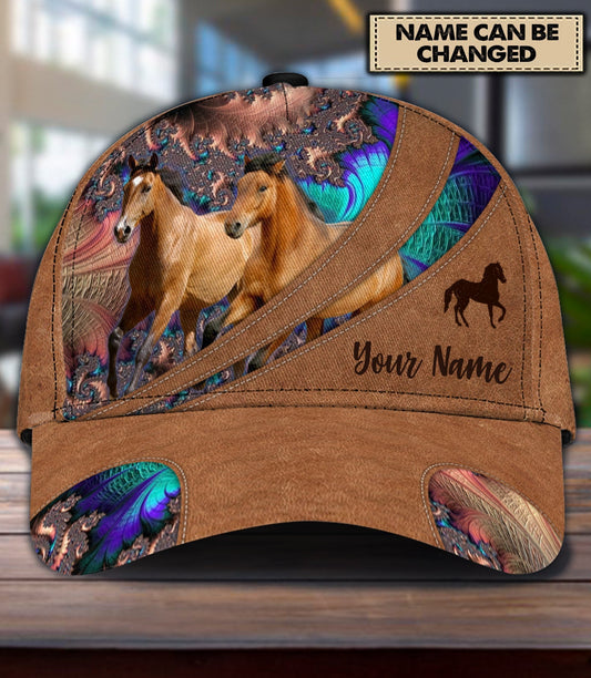 Love Horses Personalized Horse Classic Cap 0523