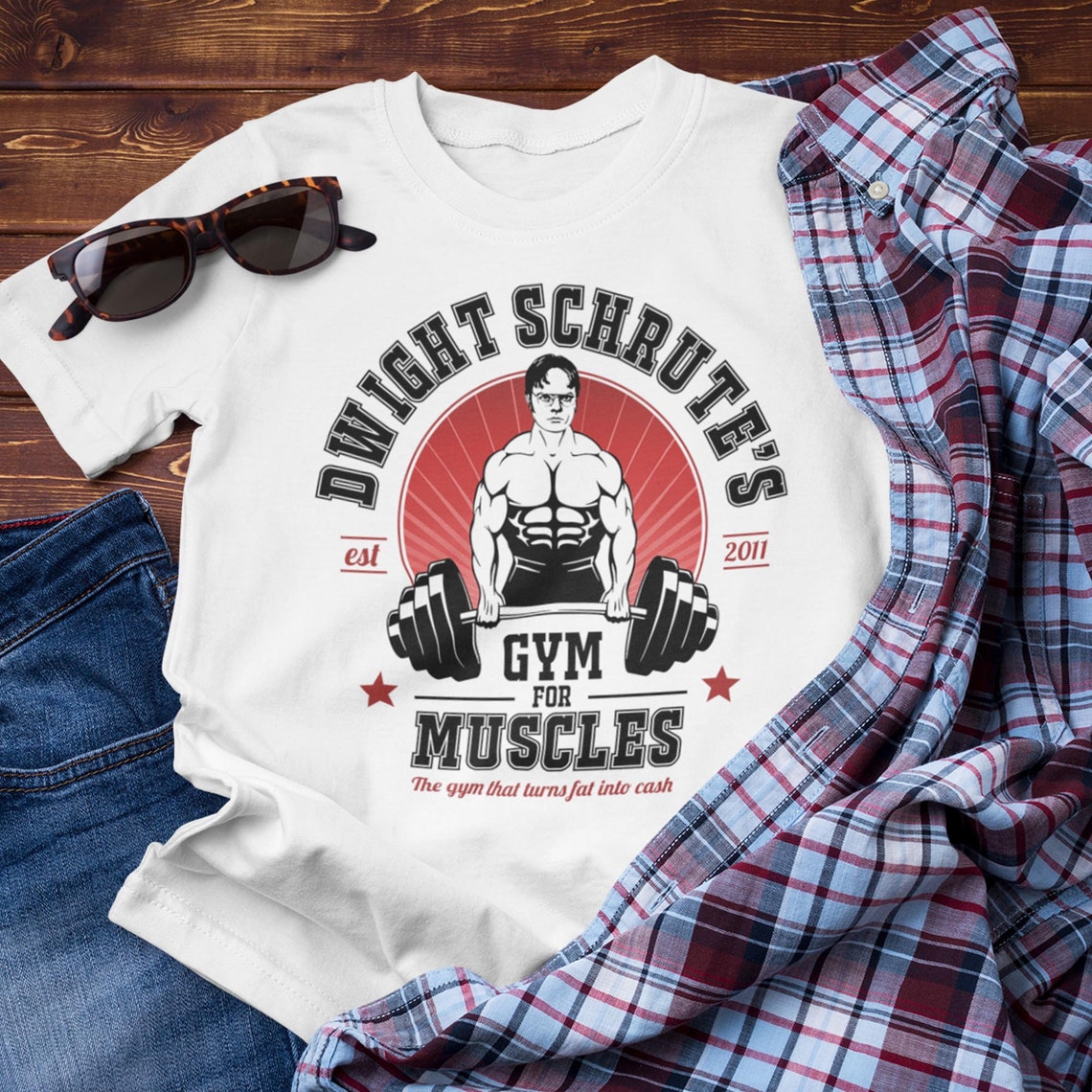 Gym For Muscles - T-shirt and Hoodie 1122