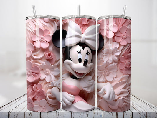 True Love Mouse Skinny Tumbler 0124
