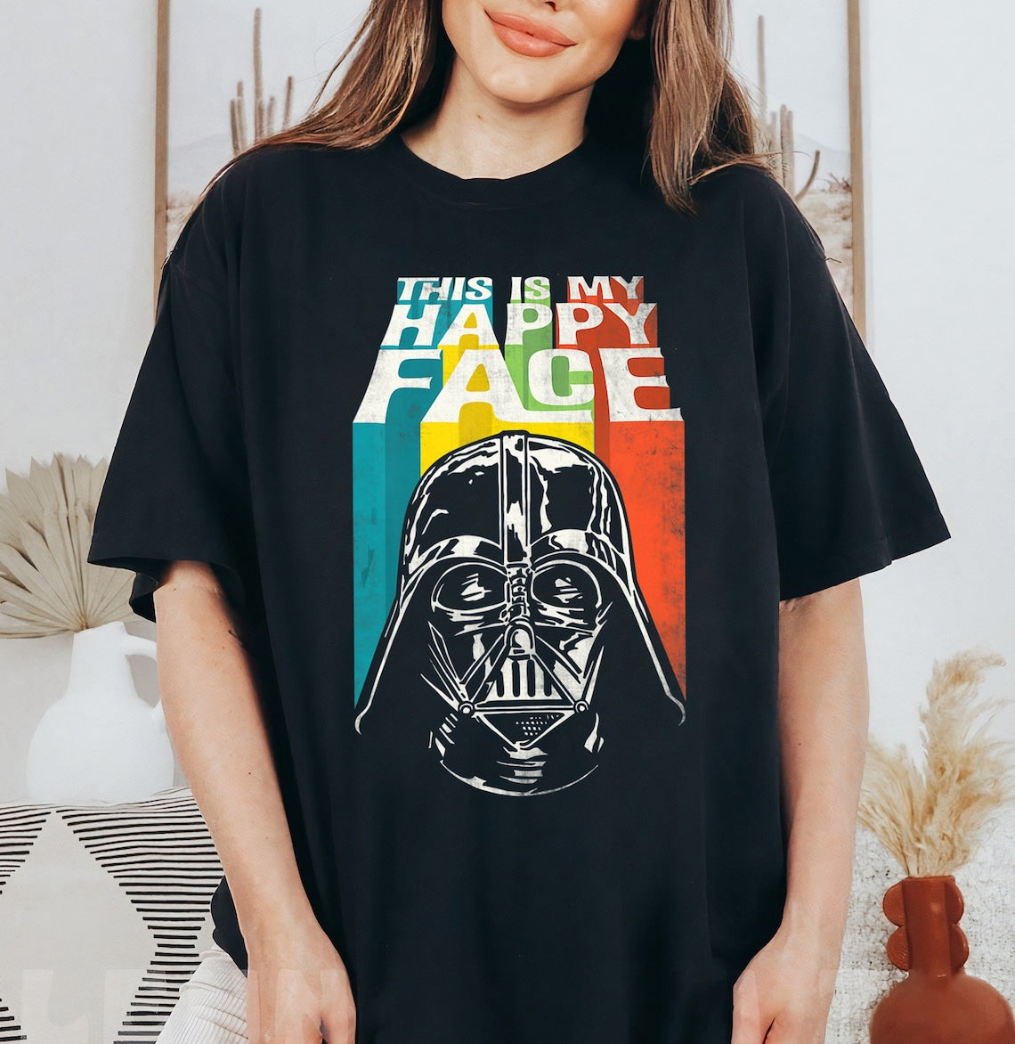 My Happy Face The Force T-shirt & Hoodie 0224