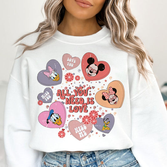 All You Need Is Love Mouse T-shirt & Hoodie 0124