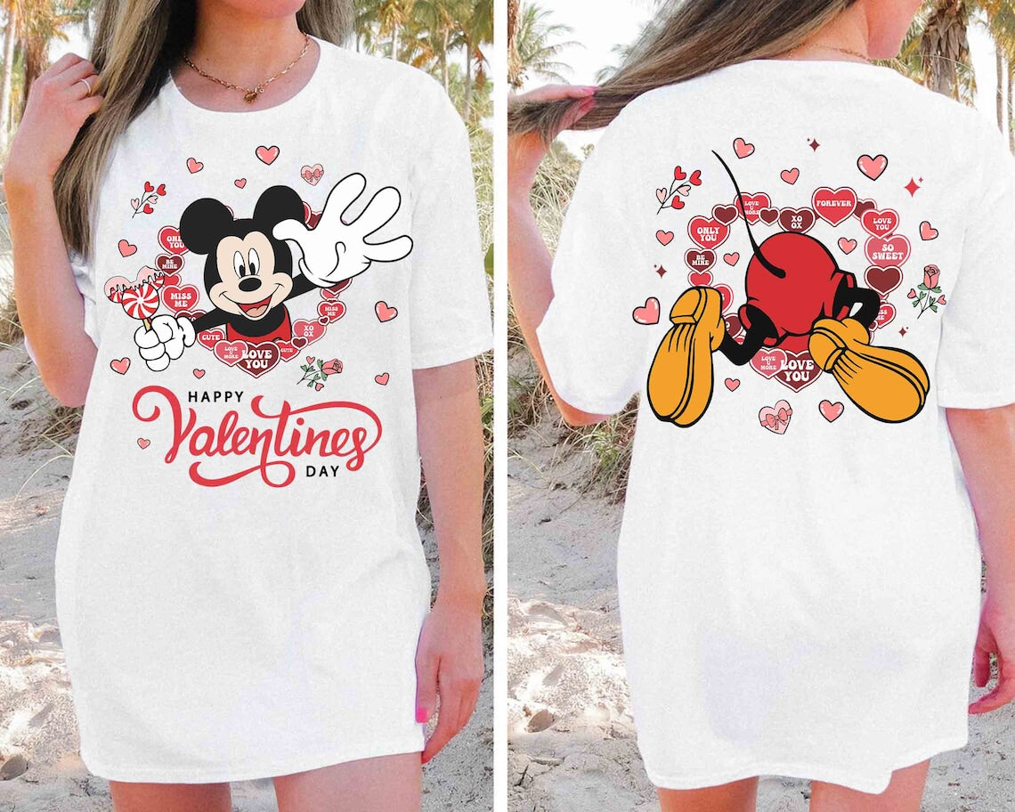Be My Valentine Mouse T-shirt & Hoodie 0124