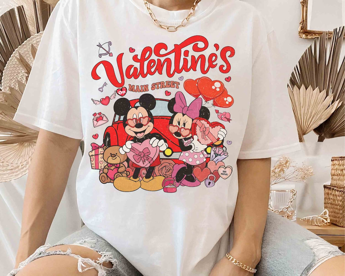 Be My Valentine Mouse T-shirt & Hoodie 0124