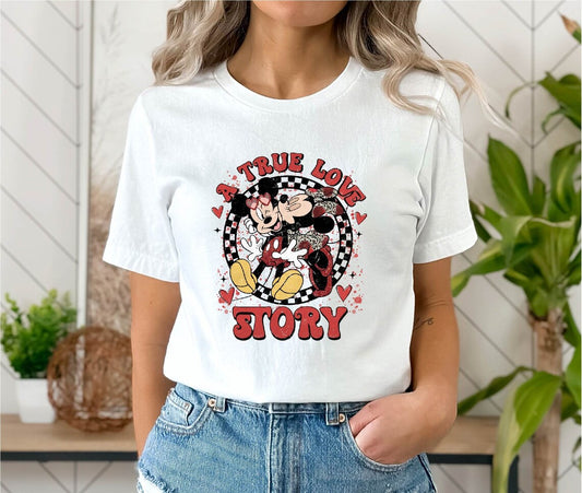 A True Love Story Mouse T-shirt & Hoodie 0124