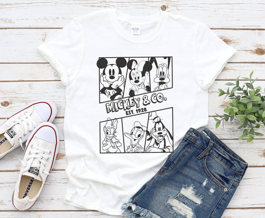 Mouse And Friends Mouse T-shirt & Hoodie 0224