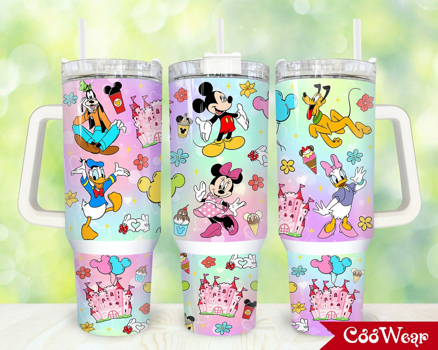 Mouse And Friends Mouse Tumbler With Handle 0224