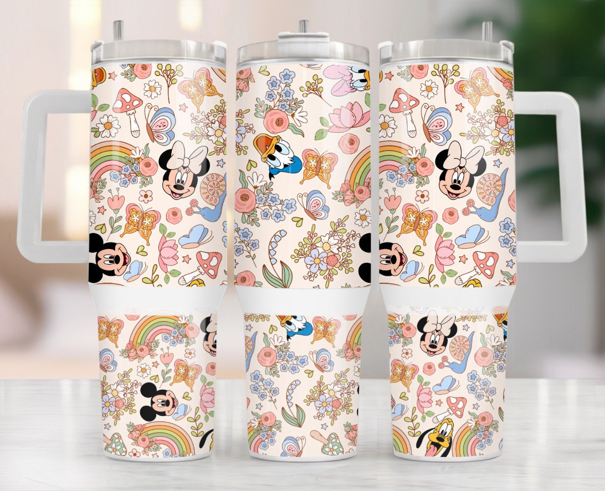 Love Mouse Mouse Tumbler With Handle 0224