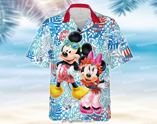 Summer Vibes Mouse Hawaiian Shirt 0224