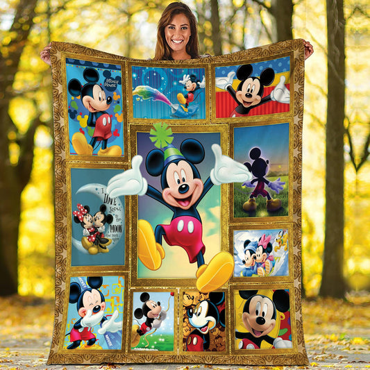Love Mouse Mouse Blanket 0523