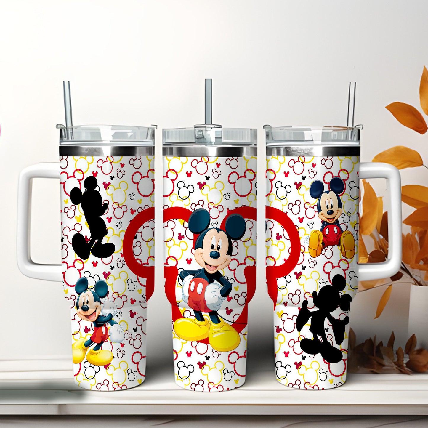 Love Mouse Mouse Tumbler With Handle 0224