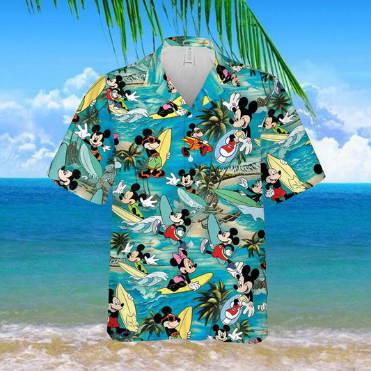 Tropical Mouse Mouse Hawaiian Shirt 0523