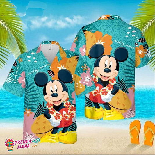 Tropical Mouse Mouse Hawaiian Shirt 0224