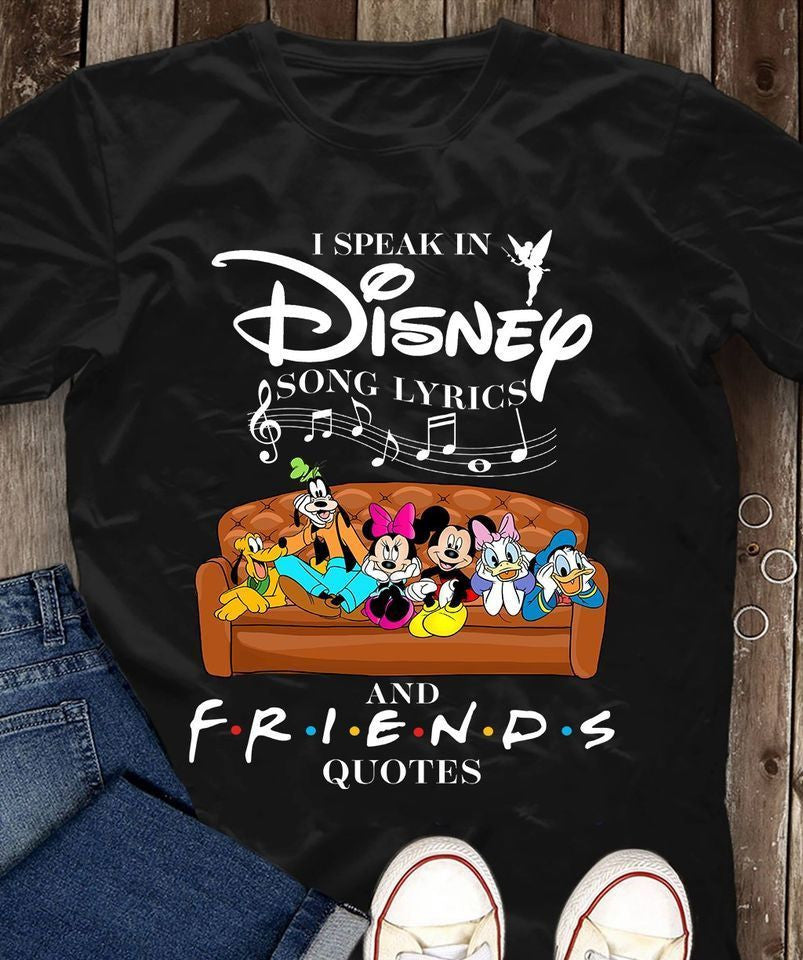 I Speak In Song Lyrics Mouse T-shirt & Hoodie 0224