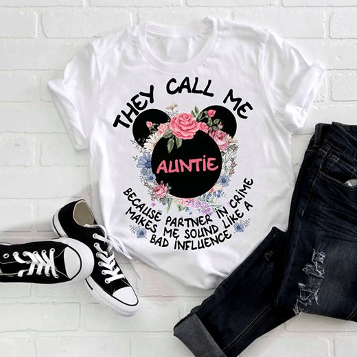 They Call Me Auntie Mouse T-shirt & Hoodie 0224