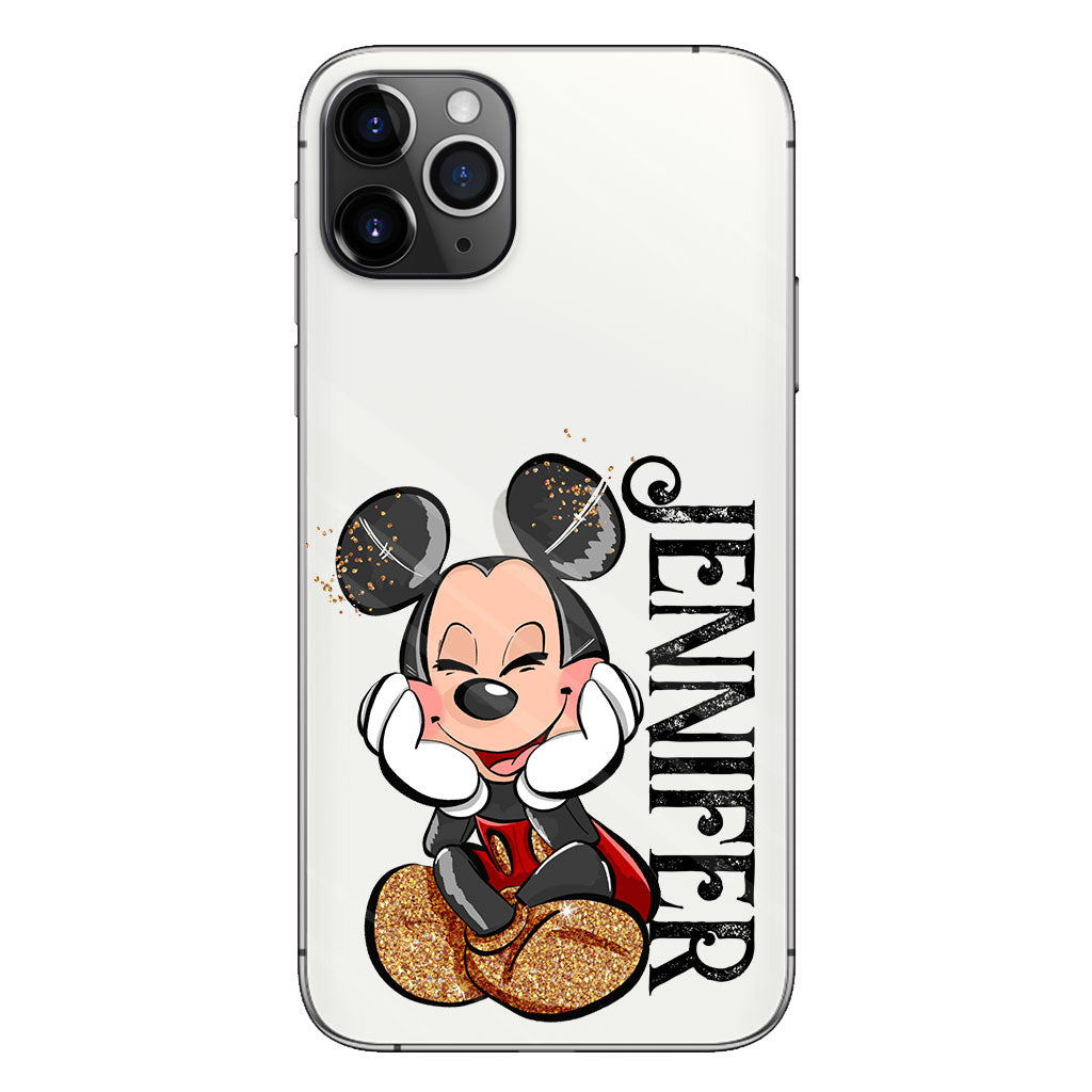 Best Day Ever - Personalized Mouse Clear Phone Case