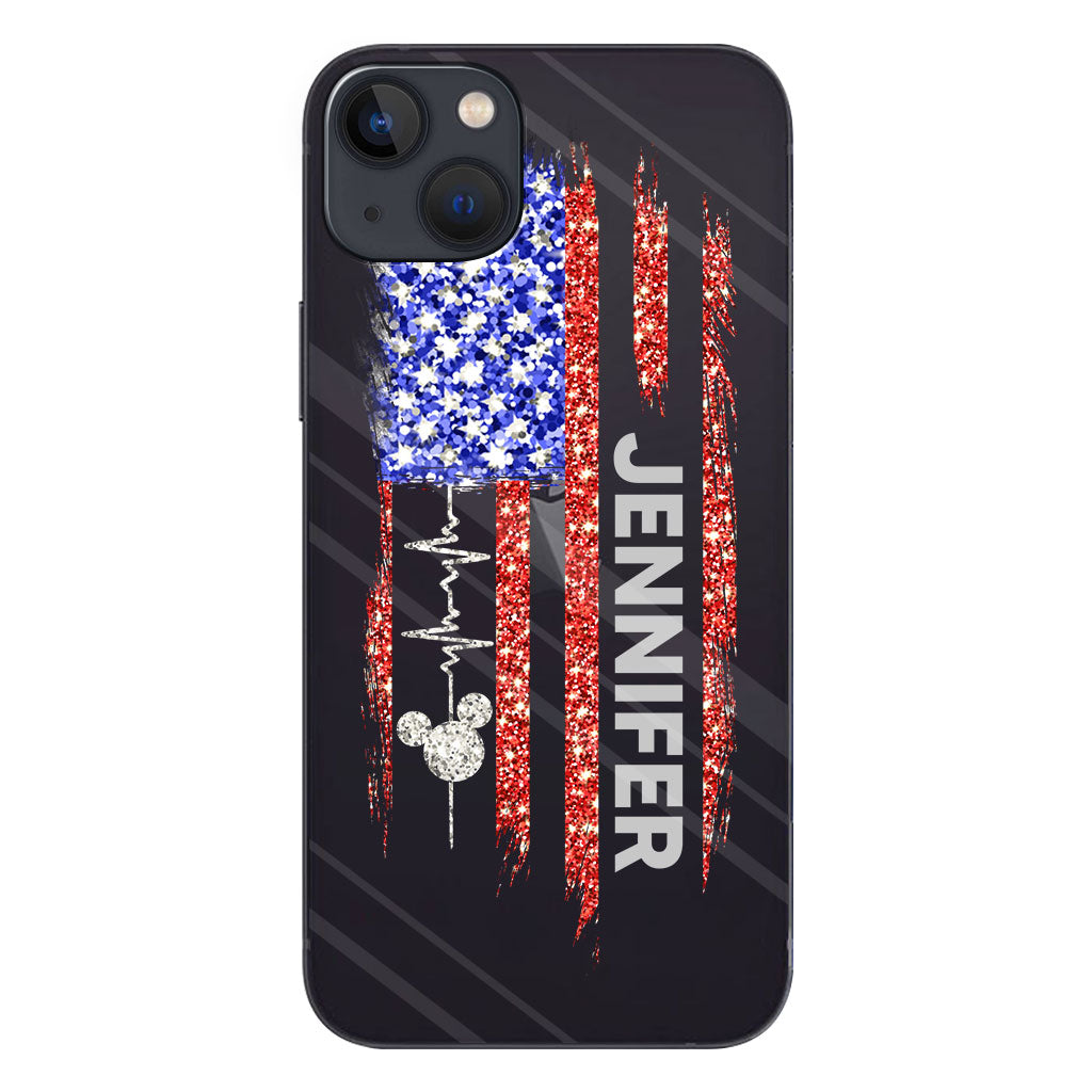Best Day Ever - Personalized Mouse Clear Phone Case