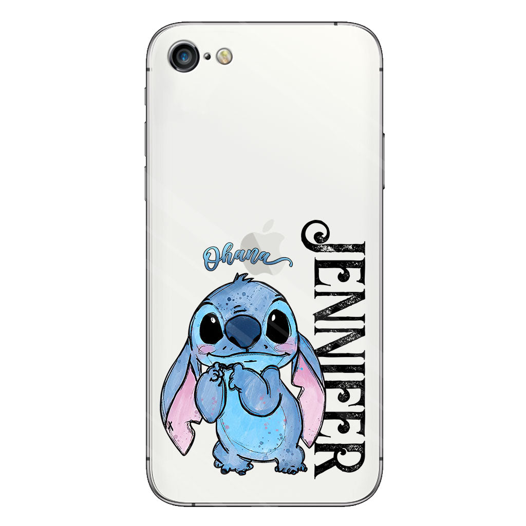 Ohana - Personalized Ohana Clear Phone Case