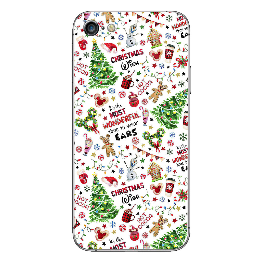 Wonderful Time Of The Year - Christmas Mouse Phone Case