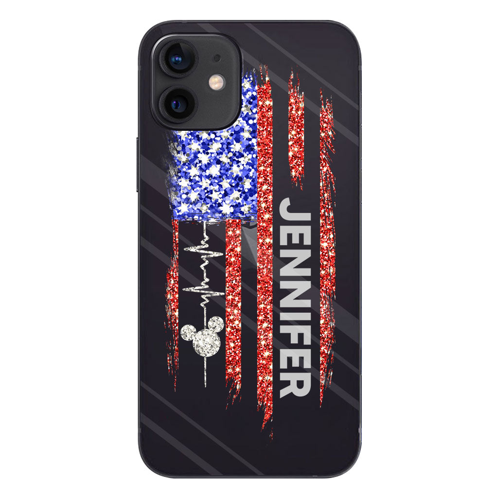 Best Day Ever - Personalized Mouse Clear Phone Case