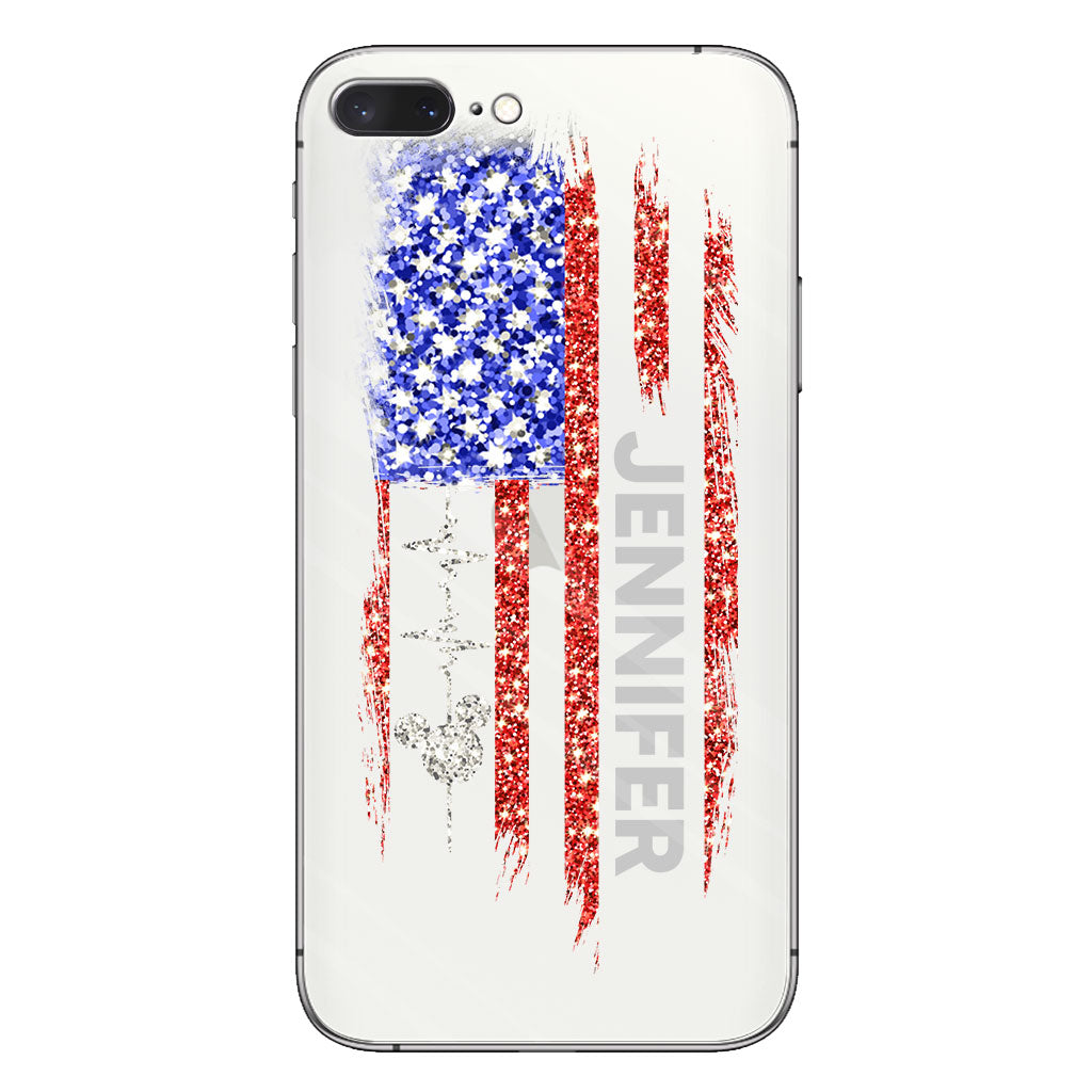 Best Day Ever - Personalized Mouse Clear Phone Case