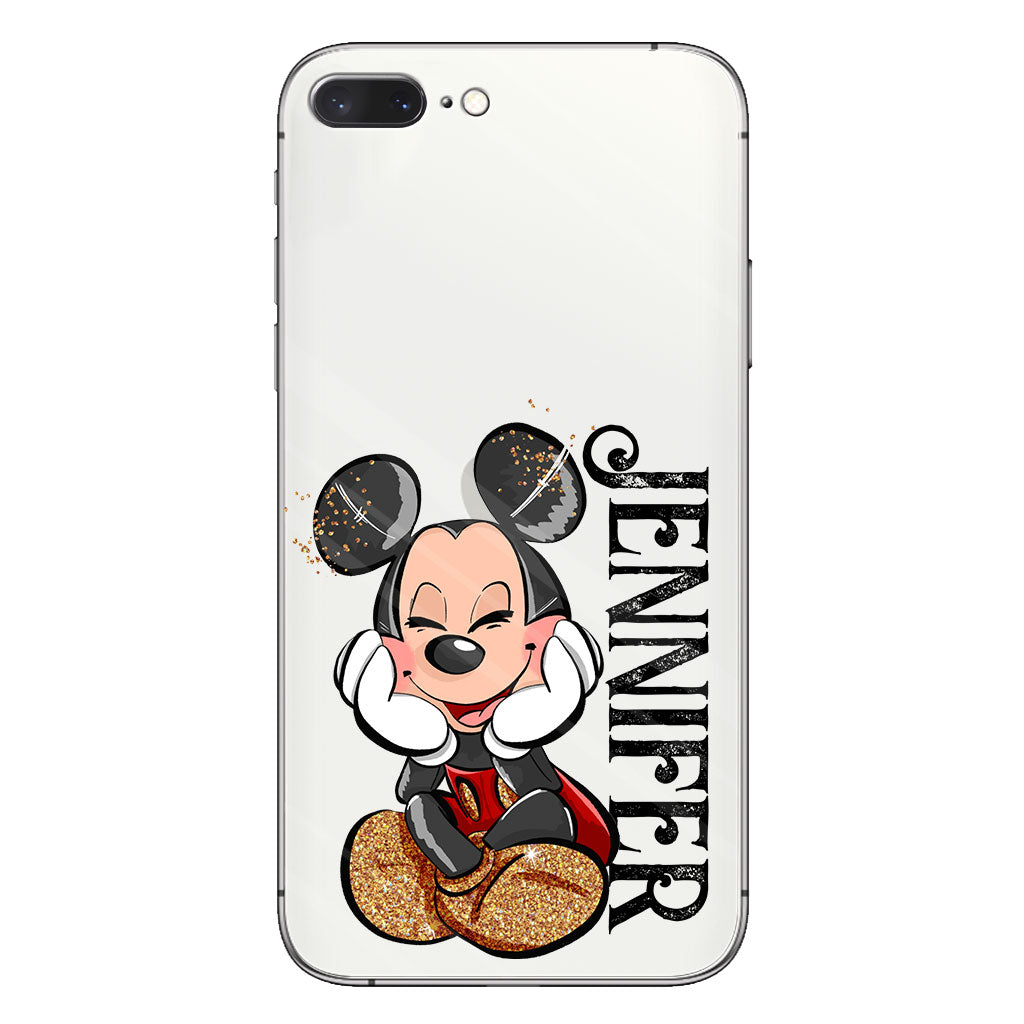Best Day Ever - Personalized Mouse Clear Phone Case