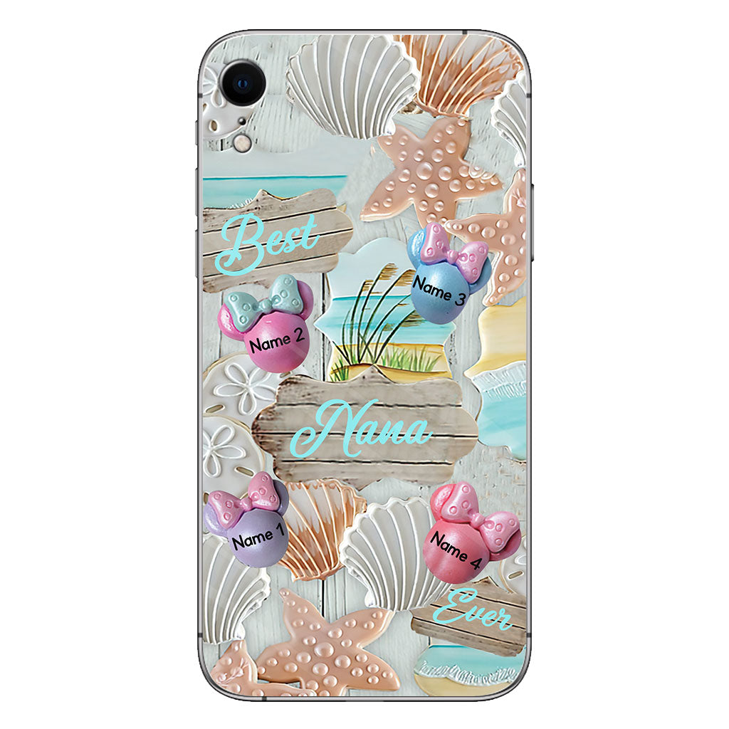Best Grandma Ever - Personalized Mother's Day Mouse Phone Case
