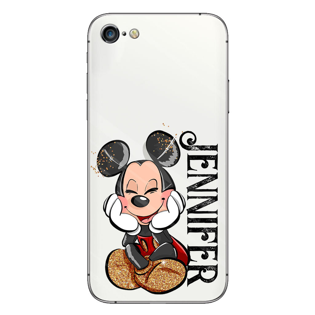 Best Day Ever - Personalized Mouse Clear Phone Case