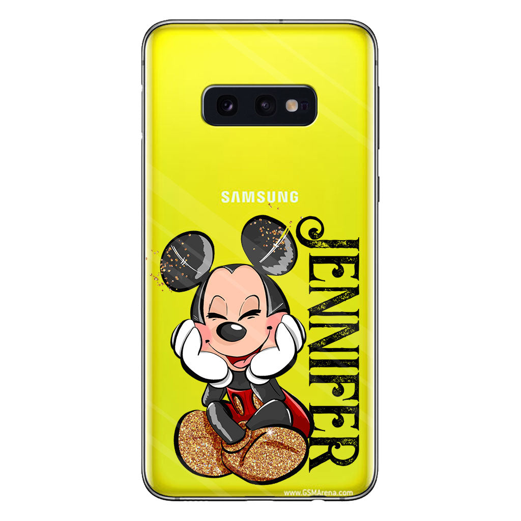 Best Day Ever - Personalized Mouse Clear Phone Case