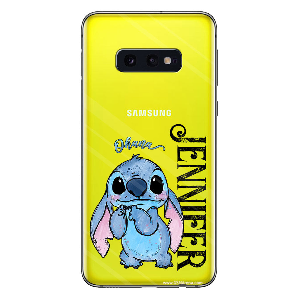 Ohana - Personalized Ohana Clear Phone Case