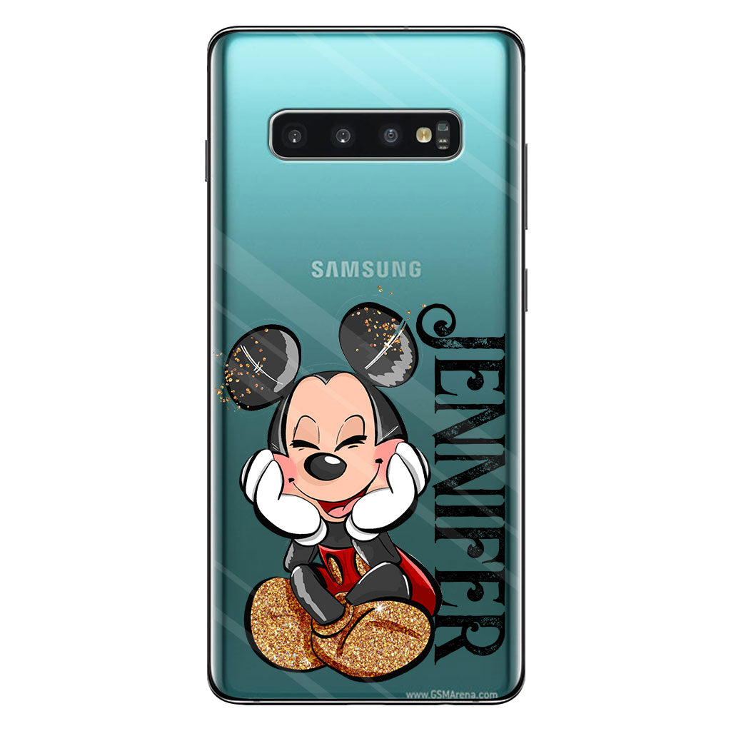 Best Day Ever - Personalized Mouse Clear Phone Case