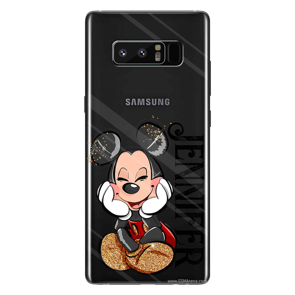 Best Day Ever - Personalized Mouse Clear Phone Case
