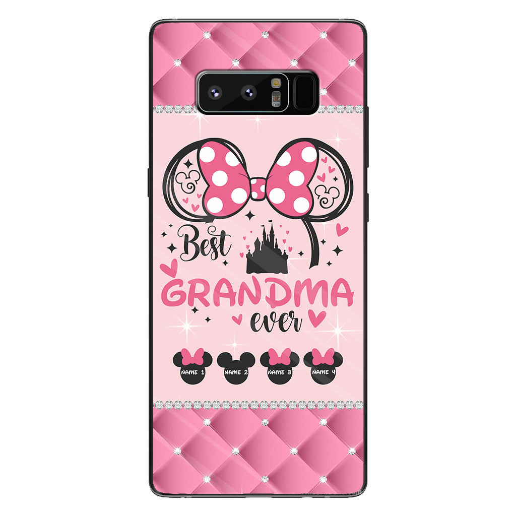 Best Grandma Ever Mouse Ears - Personalized Mouse Phone Case