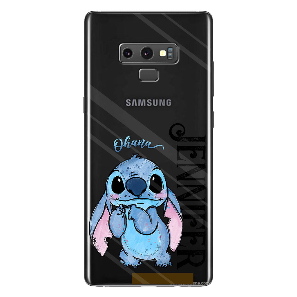 Ohana - Personalized Ohana Clear Phone Case
