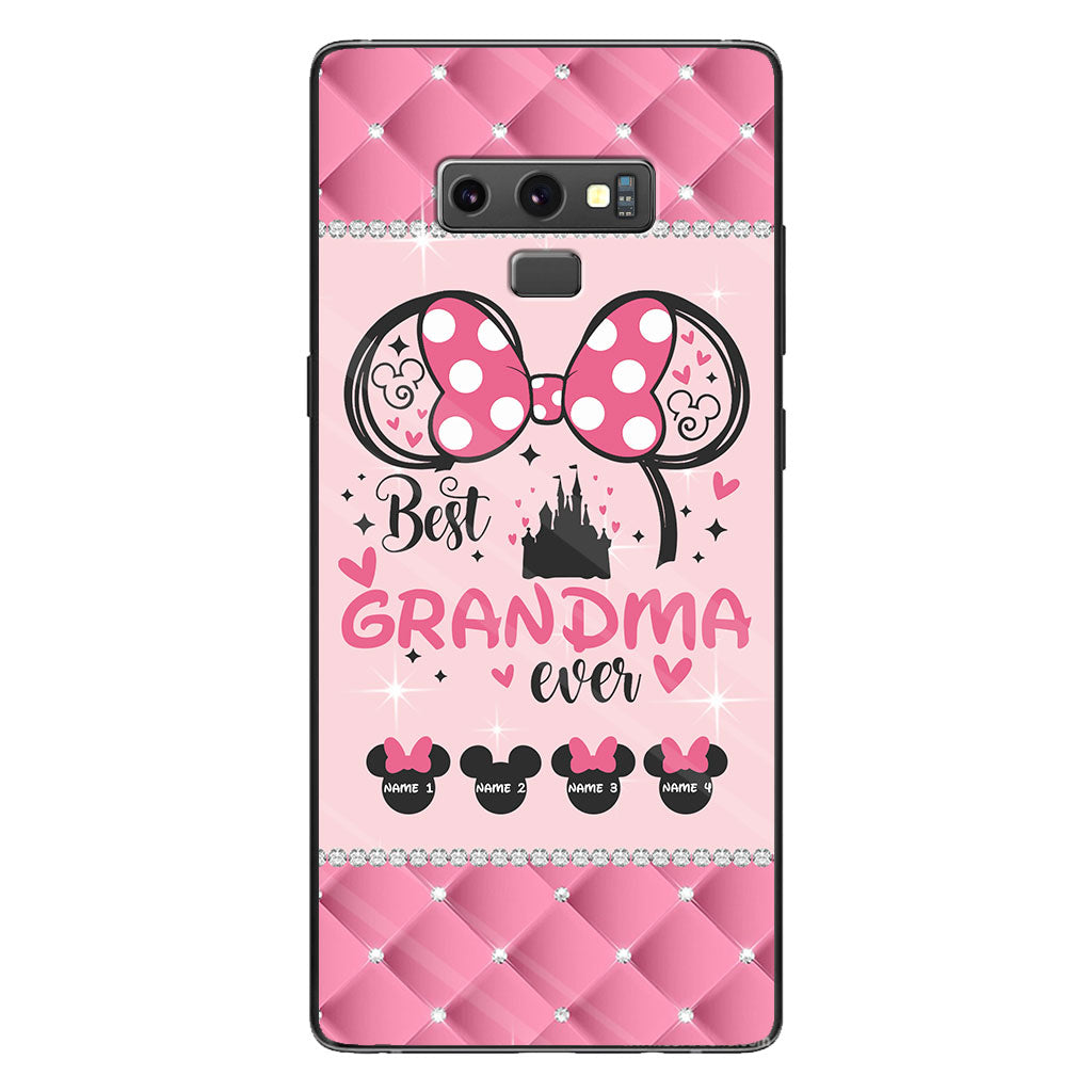 Best Grandma Ever Mouse Ears - Personalized Mouse Phone Case