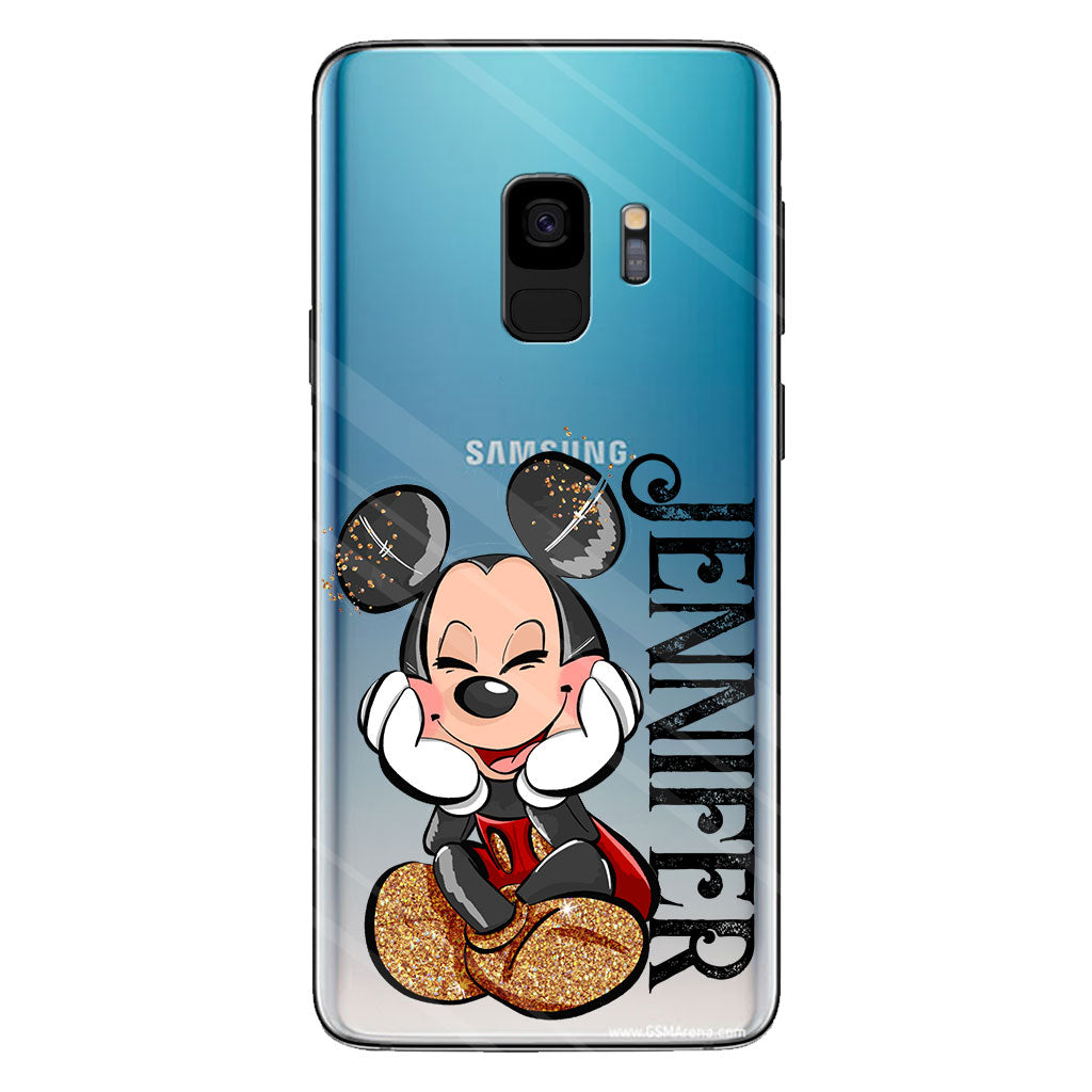 Best Day Ever - Personalized Mouse Clear Phone Case