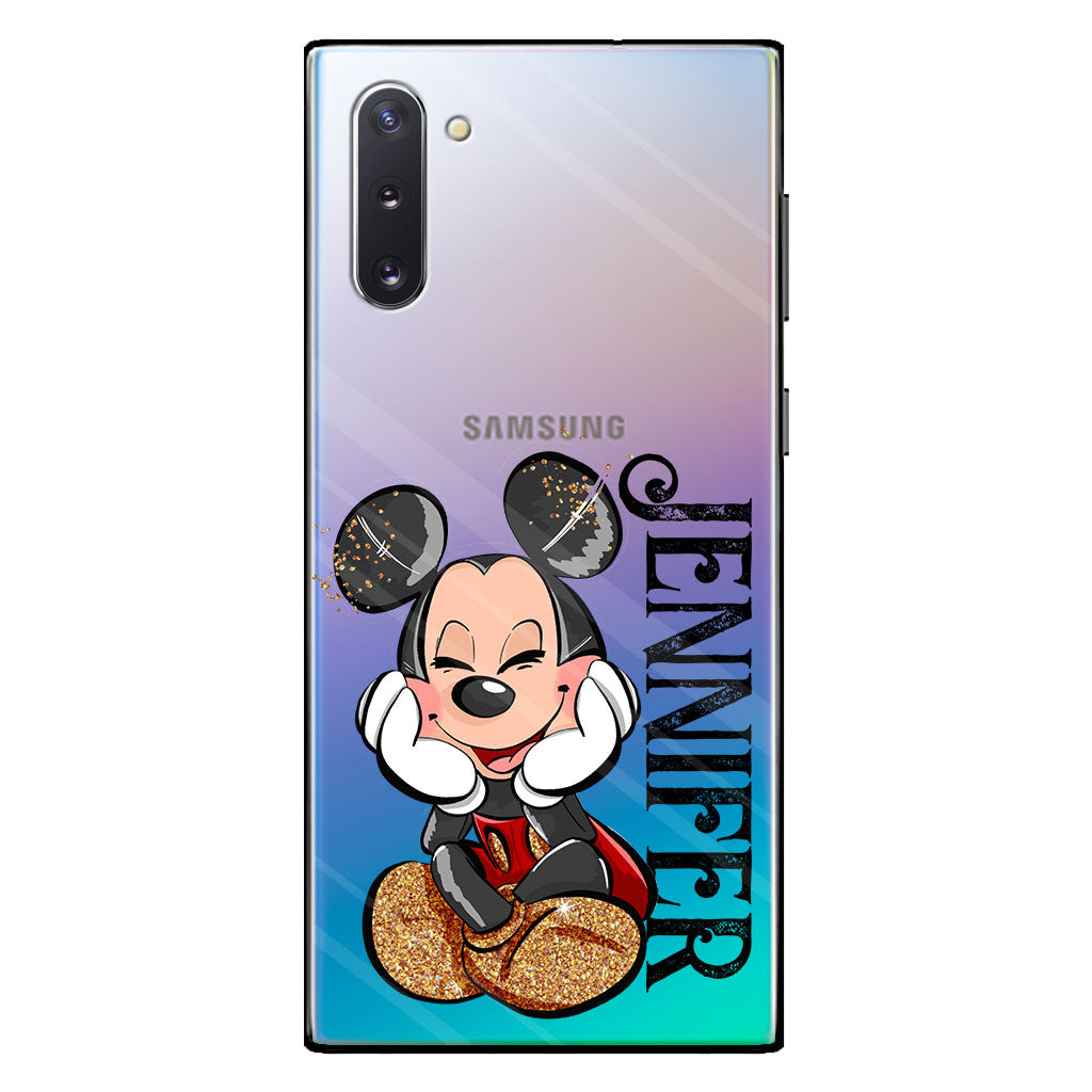 Best Day Ever - Personalized Mouse Clear Phone Case